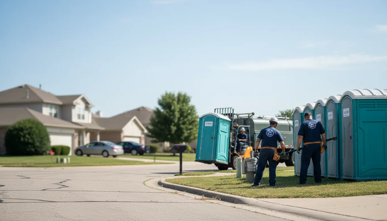 Porta Potty Rental in Wilburton, OK near me